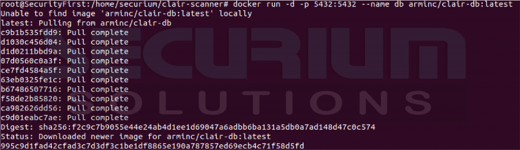 Vulnerability Assessment of Docker Image - 5 - Securium Solutions