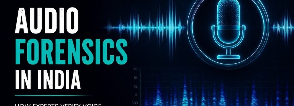 Audio Forensics in India — How Experts Verify Voice Recordings for Court Proceedings 3 Audio Forensics in India