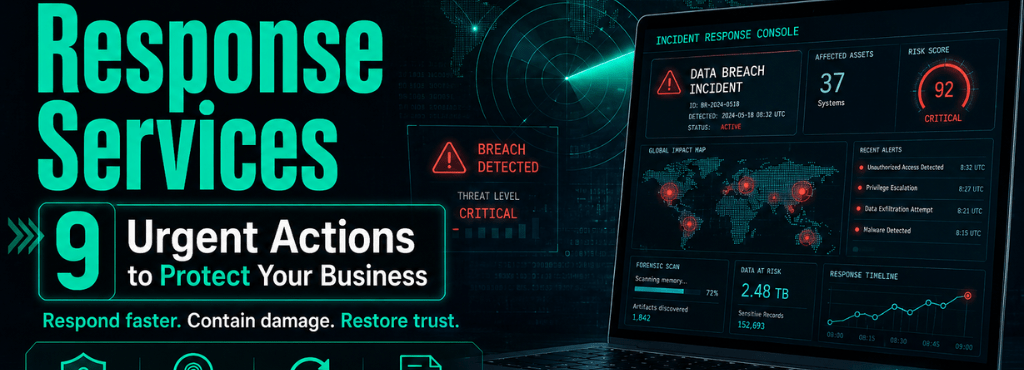 Data Breach Response Services: 9 Urgent Actions to Protect Your Business 1 Data Breach Response Services: 9 Urgent Actions to Protect Your Business