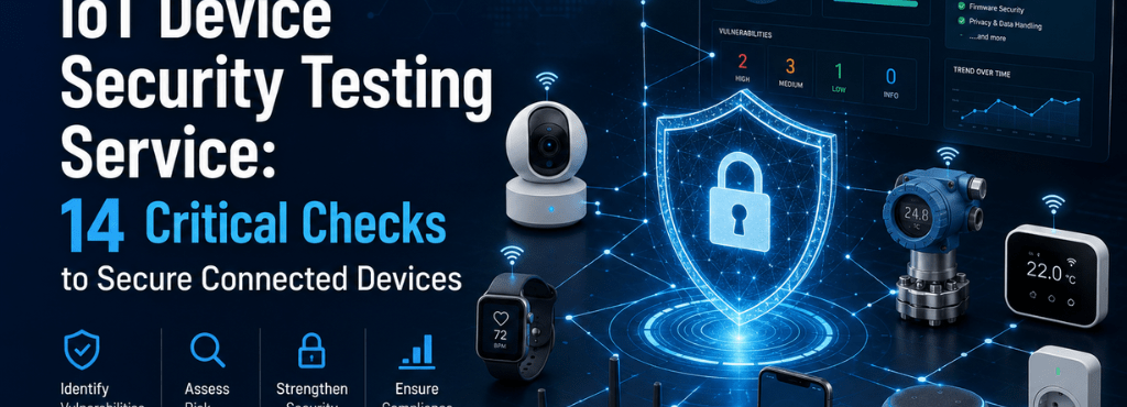 IoT Device Security Testing Service: 14 Critical Checks to Secure Connected Devices