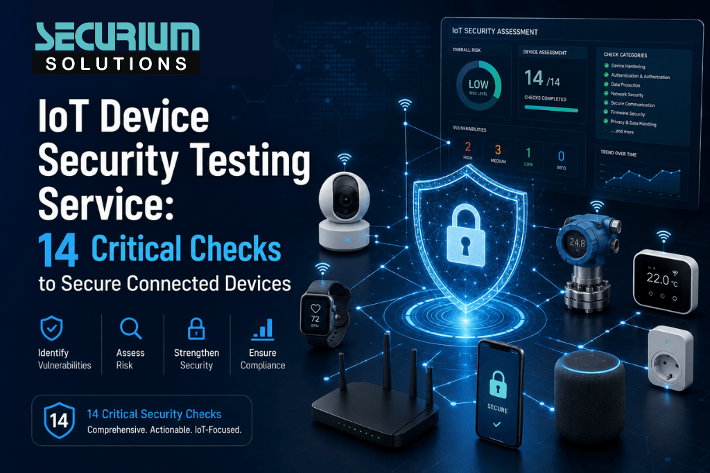 IoT Device Security Testing Service: 14 Critical Checks to Secure Connected Devices