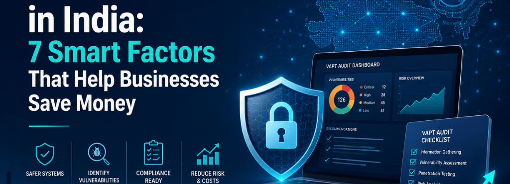 VAPT Audit Cost in India: 7 Smart Factors That Help Businesses Save Money 1 VAPT Audit Cost in India: 7 Smart Factors That Help Businesses Save Money