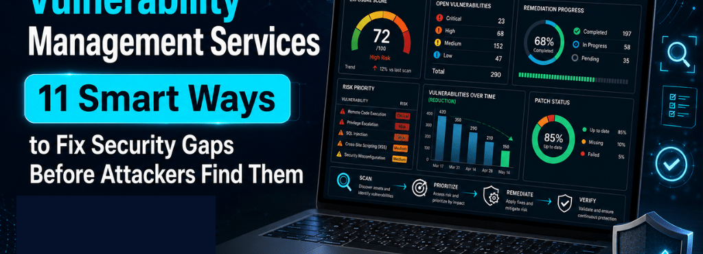 Vulnerability Management Services: 11 Smart Ways to Fix Security Gaps Before Attackers Find Them